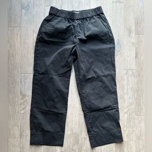Everlane Organic Cotton Black Trousers XL